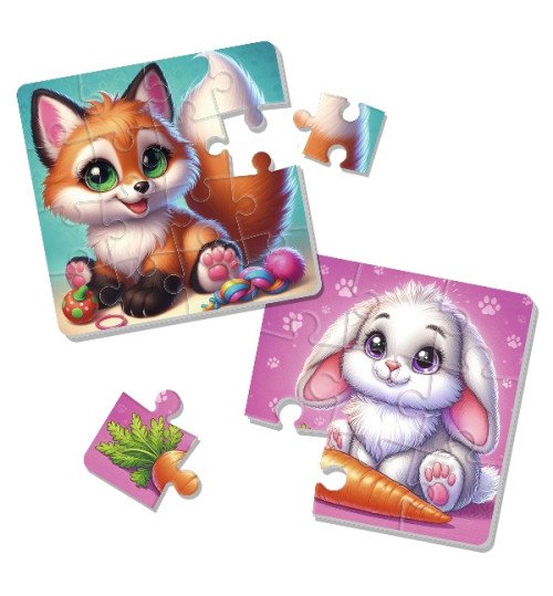 Гра розвиваюча Vladi Toys м'які пазли 