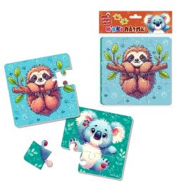 Гра розвиваюча Vladi Toys м'які пазли 