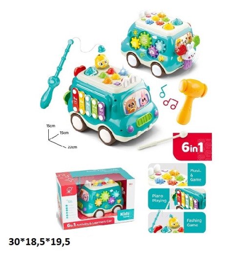 Логіка автобус 984 багатофункц.батар.муз.світ.кор.30*18,5*19,5 /24/