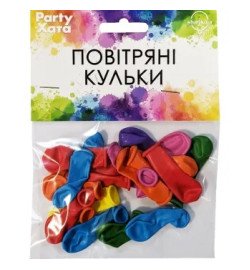 1111-5632 Кулька набір латексних кульок Водяні бомбочки, 20 од.