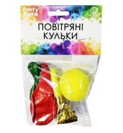 1111-5650 Кулька набір латексних кульок Карнавальний