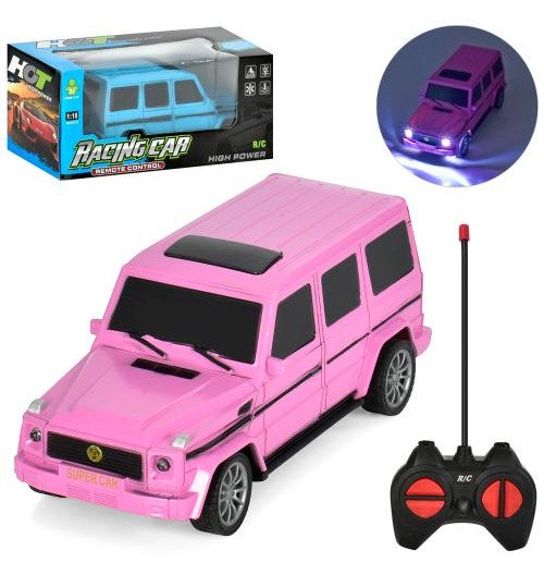 Джип BJ861-8 (24шт) 20см, р/в, 1:18, світло, 2 кольори, на бат-ці, в кор-ці, 24,5-11-10см