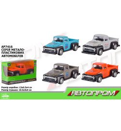 Машина мет. АВТОПРОМ арт. AP7416 (96шт/2)  короб. 12*7*6см