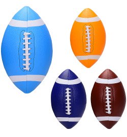 М'яч регбі  арт. RB2105 (30шт) № 9, PU, ??4 кольори