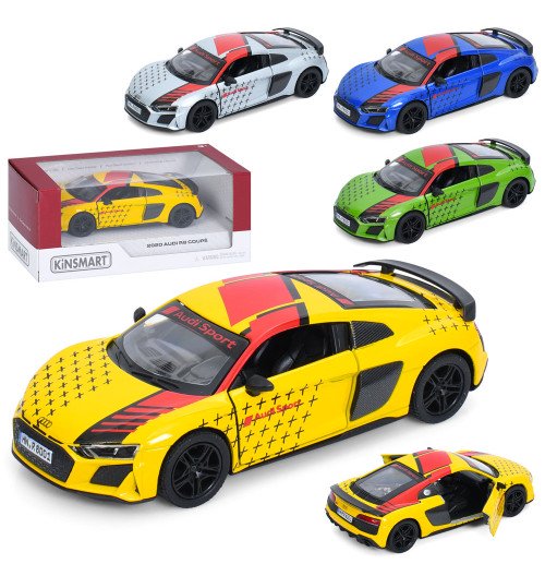 Машина KT5422WF (24шт) метал, інерція, 1:36, 12,5см, відчиняються двері, гумові колеса, 4 кольори,