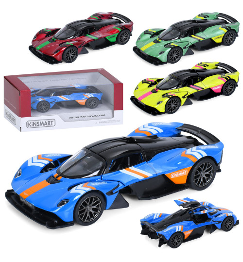 Машина KT5470WF (24шт) метал, інерція, 1:36, 12,5см, відчиняються двері, гумові колеса, 4 кольори,