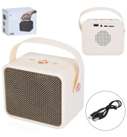 Колонка INT 0042 (10шт) 12-10-8см, Bluetooth, USBвх, AUX, TFслот, акум, USBзарядне, коротка ручка,