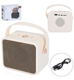 Колонка INT 0042 (10шт) 12-10-8см, Bluetooth, USBвх, AUX, TFслот, акум, USBзарядне, коротка ручка,