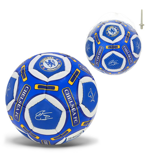 М'яч футбол. арт. FP114 (30шт) CHELSEA  №5, PU 420 грам, 32 панелі,Пакістан,сітка+голка у комплекті