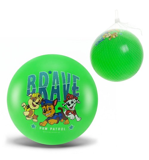 М'яч гумовий арт. PP2519 (500шт)  Paw Patrol 9'' 70 гр зелений