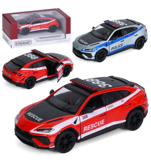 Джип KT5447WPR (24шт) метал, інерція, 1:40, 12,5см, відчиняються двері, гумові колеса, 2 види (1 ви