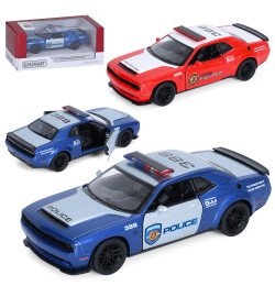 Машина KT5461WPR (24шт) метал, інерція, 1:40, 12,5см, відчиняються двері, гумові колеса, 2 види (1