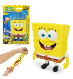 Іграшка антистрес YabbaDabba Sponge Bob арт. SBMF-2025A (12шт)  тянучка з піском Губка Боб 7,5*5*10