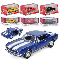 HU Машинка метал KINSMART KT 5341 W (24шт) інер-я, 1:37, 1967 CHEVROLET CAMARO Z/28, в кор-ці, 15,5-8
