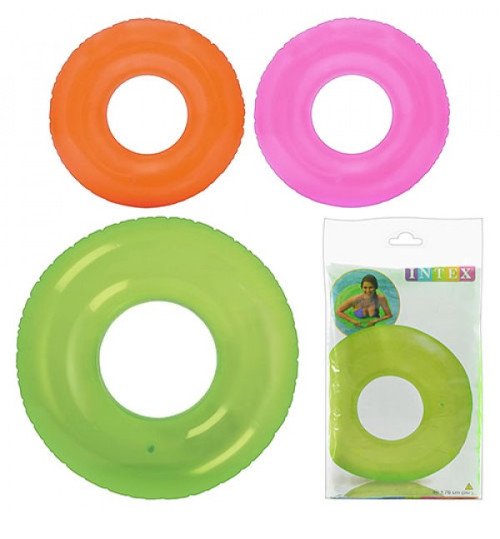 Intex Коло 59260 NP (24) однотонний, 3 кольори, діаметром 76см, від 8 років [Коробка]