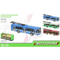 Тролейбус метал 6407ABCD (96шт / 4) 