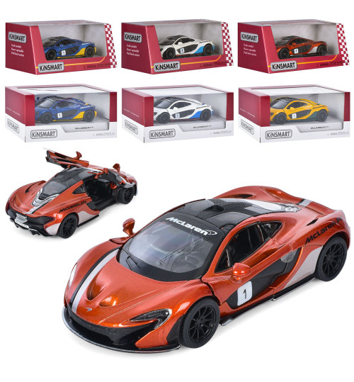 Машинка KT5393WF (24шт) метал, інер-я,12см, 1:32, гум.кол, відчин. двері,4 кольора, в кор-ці,16-7-8см