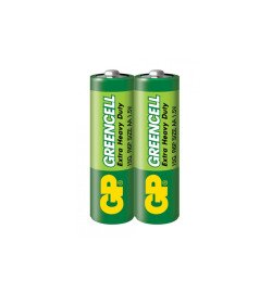Батарейка GP 15G-S2 Greencell R6, АА, трей 2/40/200/1000 (ціна за 1шт)