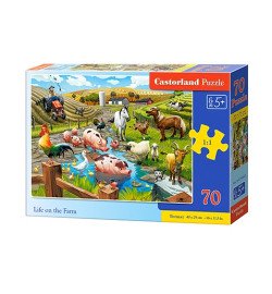 Пазли Castorland 70 ел. «Життя на фермі»