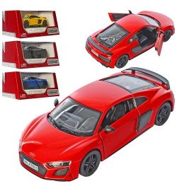 Модель легкова 5'' KT5422W Audi R8 Coupe метал.інерц.відкр.дв.4кол.кор./96/