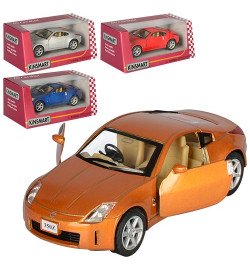Машинка KT 5061 W (24шт) метал,інер-а, 1:34, 12см,гумові.колеса,відчин.двері,4кольора кор, 16-7-8см