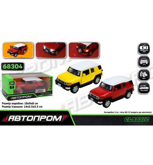 Машина метал 68304 (48шт) 