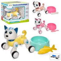Тварина 1086A-89A-90A (18шт) 15см, р/к, акум, сенсор, їздить, звук, USBзар, 3 види, в кор-ці, 22-18-17с
