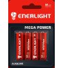 Бат. Enerlight Mega Power LR6 AA трей 4/40