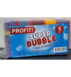 Губка кухонна SUPER BUBBLE TM 