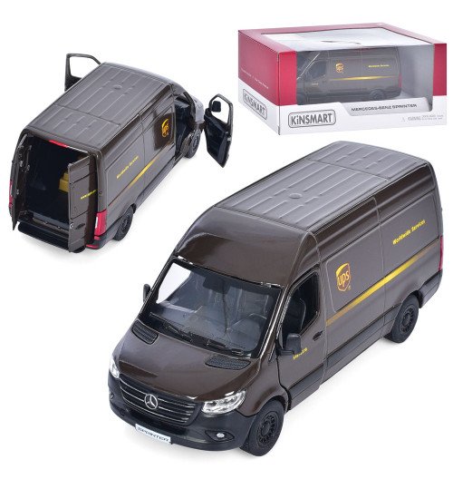 Модель автобус MERCEDES-BENZ 5'' KT5430W Sprinter UPS метал.інерц.відкр.кор./96/