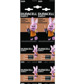 Батарейка Duracell LR3 АAА, мультикарта 20 шт (ціна за 20шт)