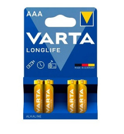 Бат. Varta Longlife LR3,  AАА, блистер 4/40/400