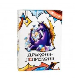 Настільна гра Strateg Дракони-Леприкони розважальна українською мовою (30282)