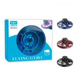 Гра 8211 (24шт) 8,5см, акум, світло, дзига, USB зарядка,3кольори, в кор-ці 11-10-5см