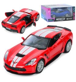 Машина AS-3104 (48шт) АвтоСвіт, Chevrolet Corvette Grand Sport, метал, інерц, 12см, відчиняються дв