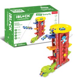 Трек IBLOCK арт. PL-921-291 (12шт) 2 кольори,Трек семирівневий +1 потрійна маш.+ 3 одинарні маш.+на