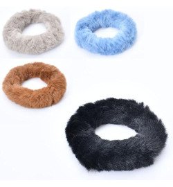 Аксесуар для волосся FG231104041P (1000шт) резинка, 6см, плюш, 4 кольори, упаковка пакет 50шт