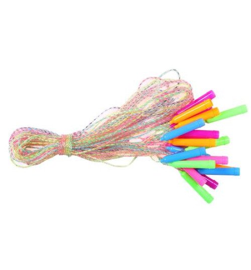 Скакалка BT-JR-0017 (2,50м, товщина 0,33см) кручена прозора /1000/